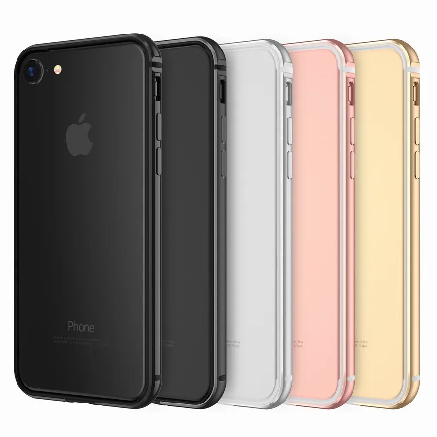 Portefeuille для iPhone 7 бампер чехол Защитный алюминиевый Гибридный Apple 6 S Plus 8 5 5S SE Капа|for