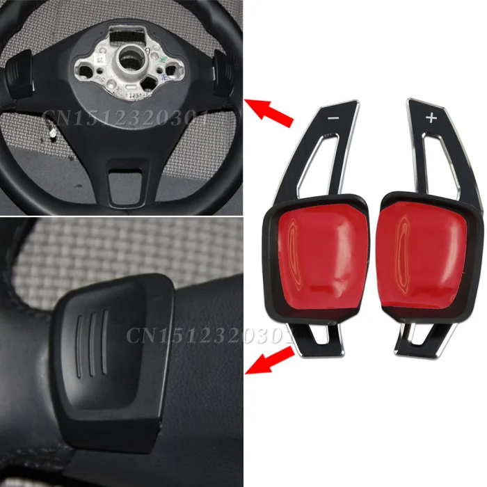 Новое металлическое весло Shift Shifter расширение для Фольксваген Гольф 7 MK7 GTI GTE GTD R