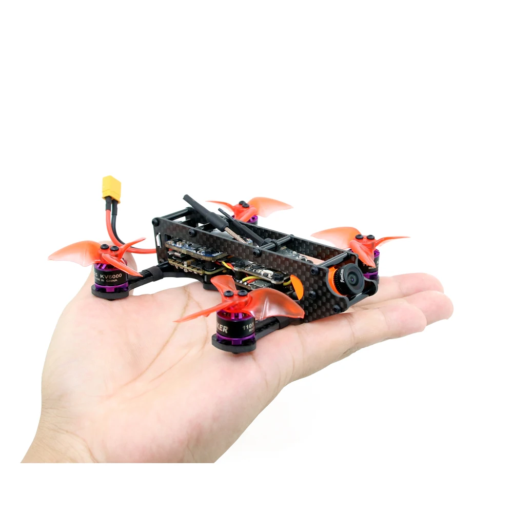 SPCMaker K2 110 мм Omnibus F4 20A BLHeli_S ESC RunCam Split Mini 2 FPV Racing RC Дрон FRSKY/FLYSKY/DSM/FUTABA BNF|Детали и