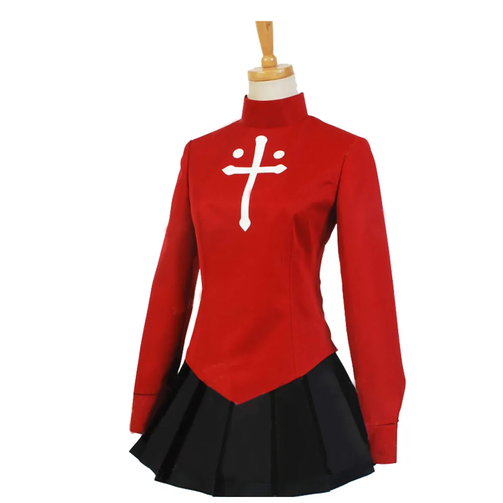 2018 Fate Stay Night Zero Tohsaka Rin Косплей красный женский Костюм (два стиля на выбор)|cosplay
