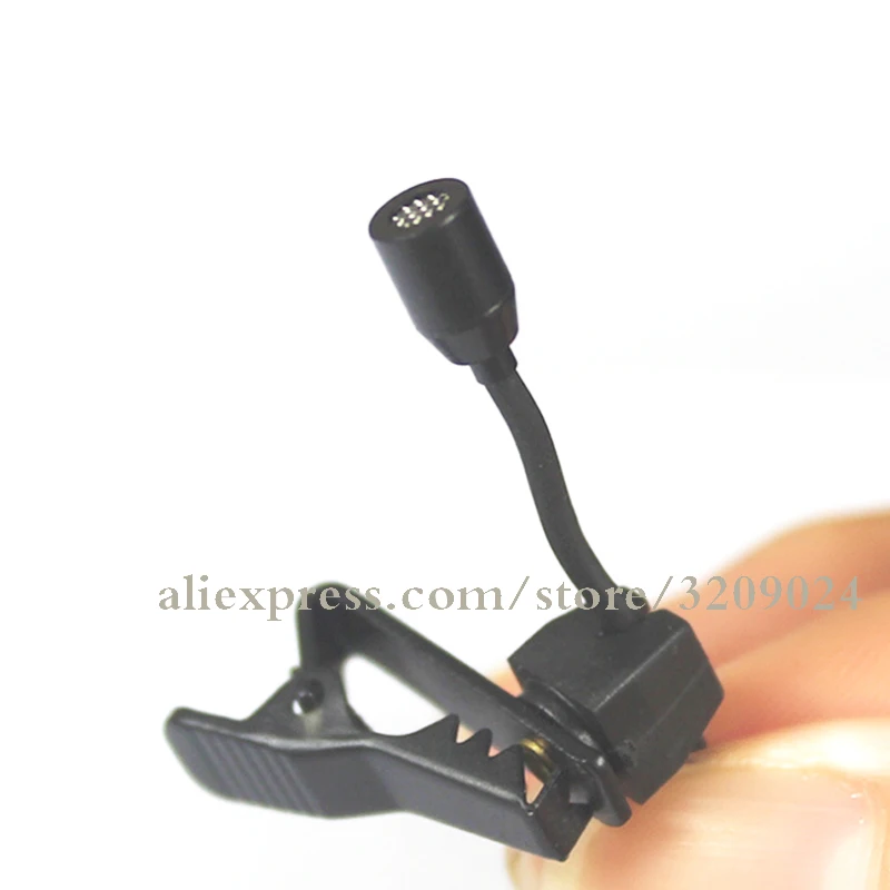 Всенаправленный конденсаторный петличный микрофон для Shure Audio Technica Sennheiser MiPro