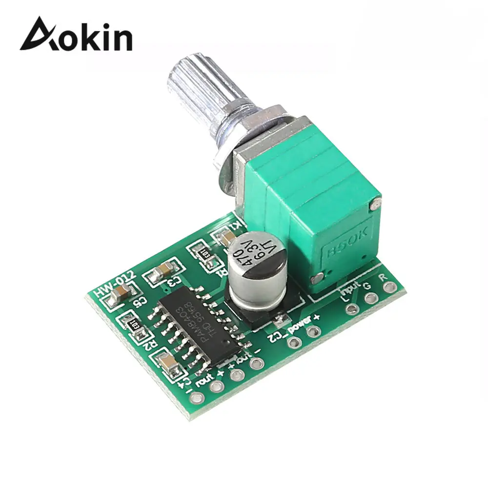 Новый DC 5V PAM8403 Супер Мини 2-канальный USB цифровой аудио усилитель плата модуль 2*3 W