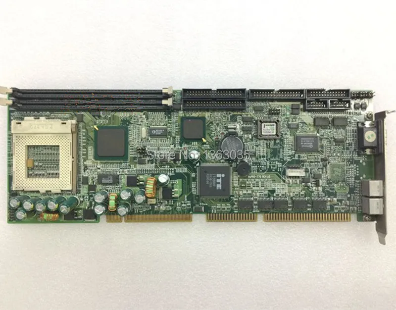 NuPRO-770 Промышленная материнская плата с 2 * портами клавиатуры протестирована VGA |