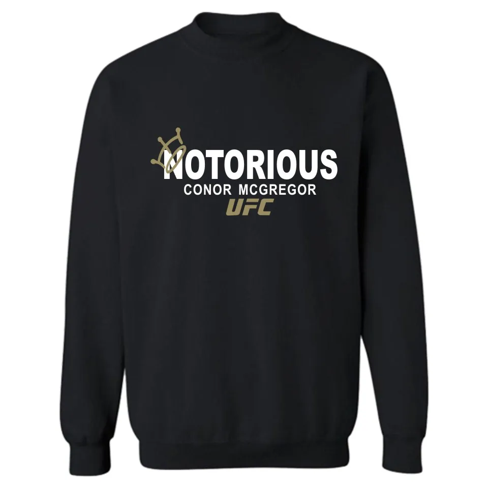 Толстовки с принтом DETHRONE для мужчин/женщин Конор Макгрегор MMA Notorious толстовка с капюшоном мужской пуловер спортивный костюм размера плюс