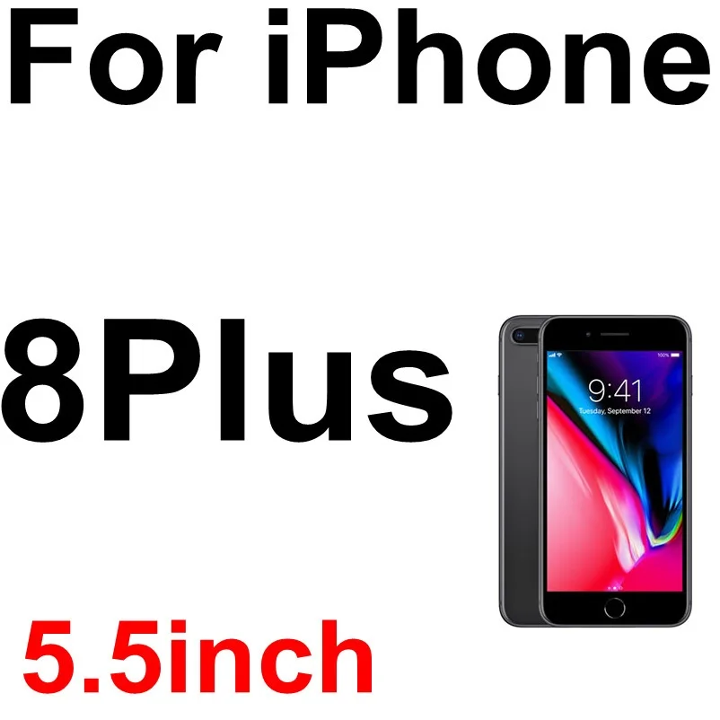 3 шт./лот, Ультра прозрачная пластиковая защитная пленка для iPhone 4, 4S, 5, 5S, SE, 6, 6 S, 7, 8 Plus, X Ten, 10 - Цвет: For iPhone 8 Plus