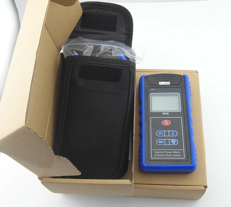 

Supply Handheld TL-560 Fiber optic power Meter Laser Light Source and 10MW Fiber Optic Visual Fault Locator Free shipping