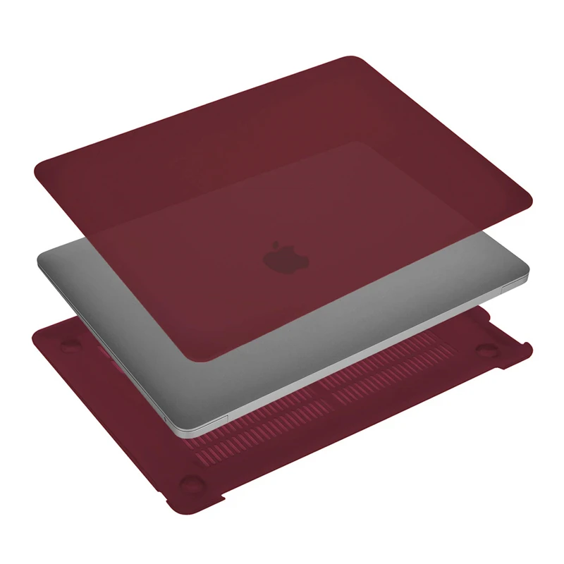 MOSISO матовый чехол для ноутбука Macbook Pro retina Air 11 12 13 15 2018 Новый A1932 новый с сенсорной