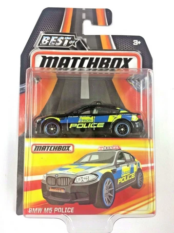 Спичечная машина 1: 64 спортивная машина b. M. W M5 полицейский коллектор издание лучший из металла литая под давлением модель автомобиля детские игрушки подарок - Цвет: BMW M5 POLICE