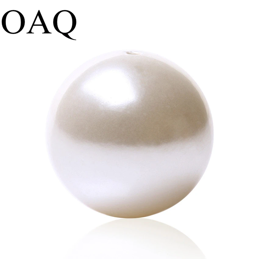 Бусины Из Натурального белого ракушки Европейские из натурального камня для