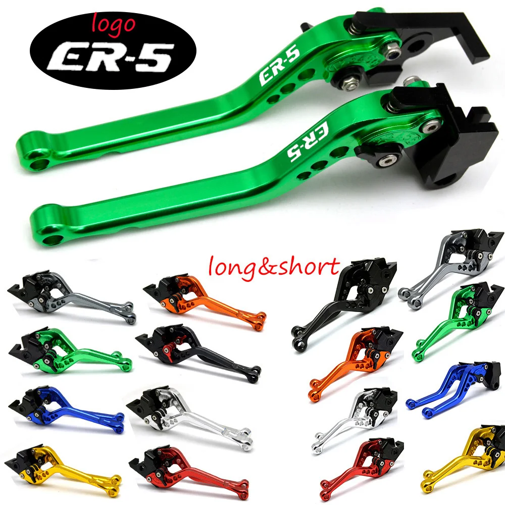 

Short&Long For Kawasaki ER-5 ER5 2004-2005 Motorcycle Accessories CNC Brake Clutch Levers