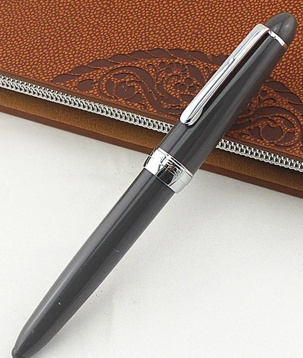 12 цветов Спираль круглая прозрачная пишущая перьевая ручка Jinhao 992 школьные офисные металлические чернильные ручки Iraurita канцелярский подарок для студента - Цвет: W