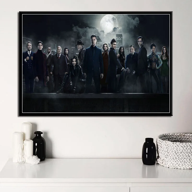 P432 Gotham Hot TV Series Show Art Painting Silk Canvas Poster Wall Home Decor | Дом и сад