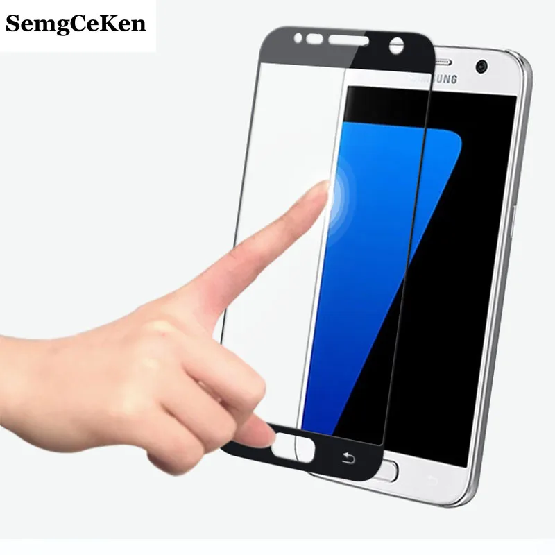 SemgCeKen полностью изогнутая пленка из закаленного стекла для samsung galaxy s6 s 6 g920 2.5d 9h