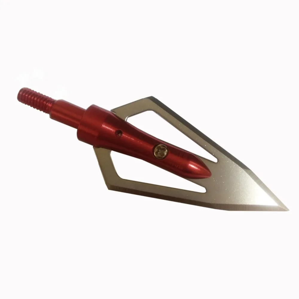 Были ли два лезвия наконечники стрел для стрельбы из лука 100 зерна блочного Лука 12