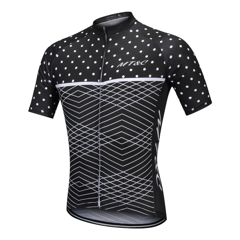 Футболка MT &amp C Мужская велосипедная дышащая быстросохнущая гелевая подкладка 9D