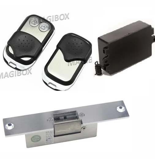 Электрический замок с дистанционным управлением 315 МГц + 2 пульта ДУ|lock electric lock|handle