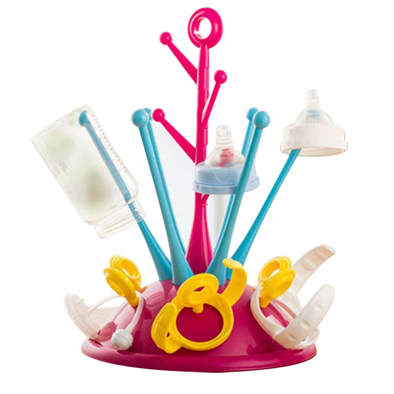 3 Цвета новый безопасный baby bottle Сушилки младенческой Кормление полки pp + abs