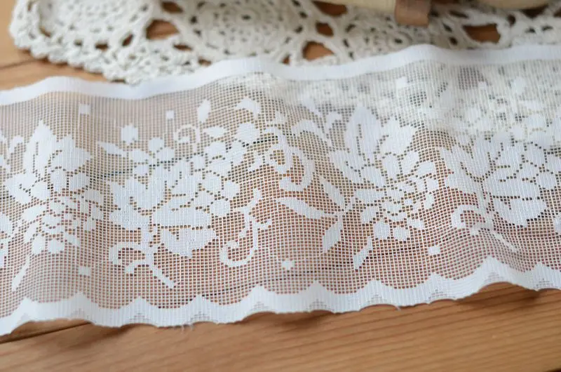 2018 горячая Распродажа кружева аксессуары бежевый вырос вышивка кружевной 11 5 см