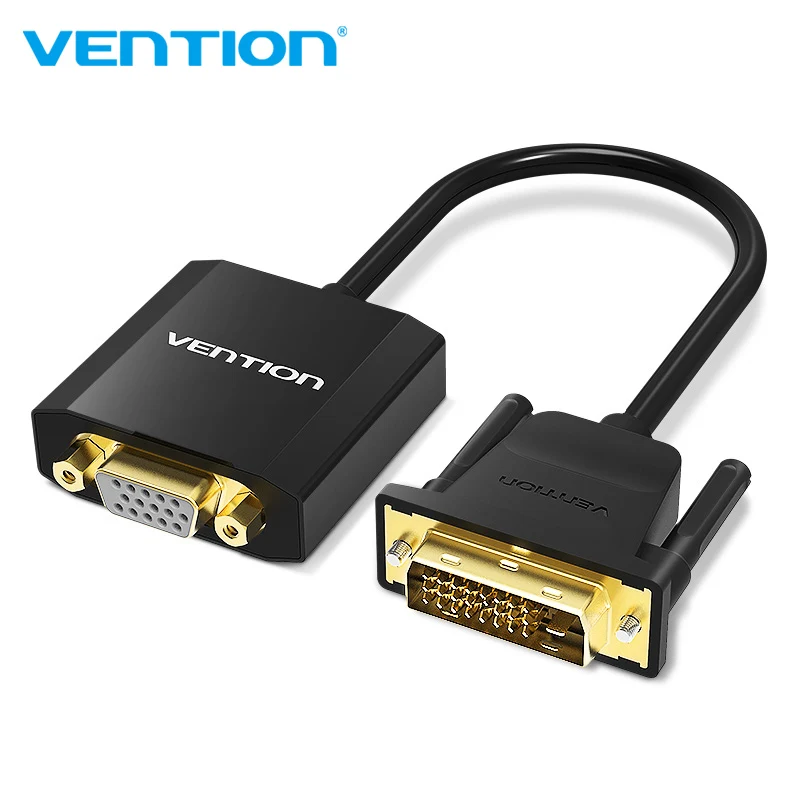 Vention DVI D на VGA адаптер DVI 24+ 1 конвертер VGA кабель цифровой аналоговый преобразователь звука 1080 P для xbox PS3 ноутбука ТВ коробка