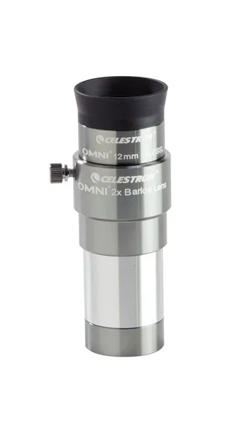 Окуляр Celestron omni 2x barlow с увеличением, профессиональный телескоп barlow, астрономический окуляр