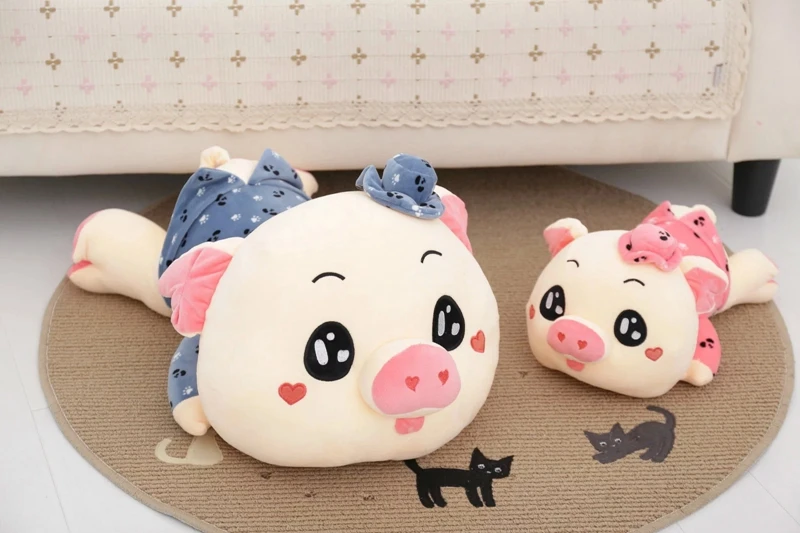 2016 новое поступление милые плюшевые игрушки Папа Свинья многоразмерная мягкая