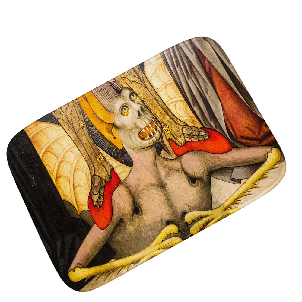 Zeegle Хэллоуин кровавый напольный коврик из микрофибры современный Дверь прихожей