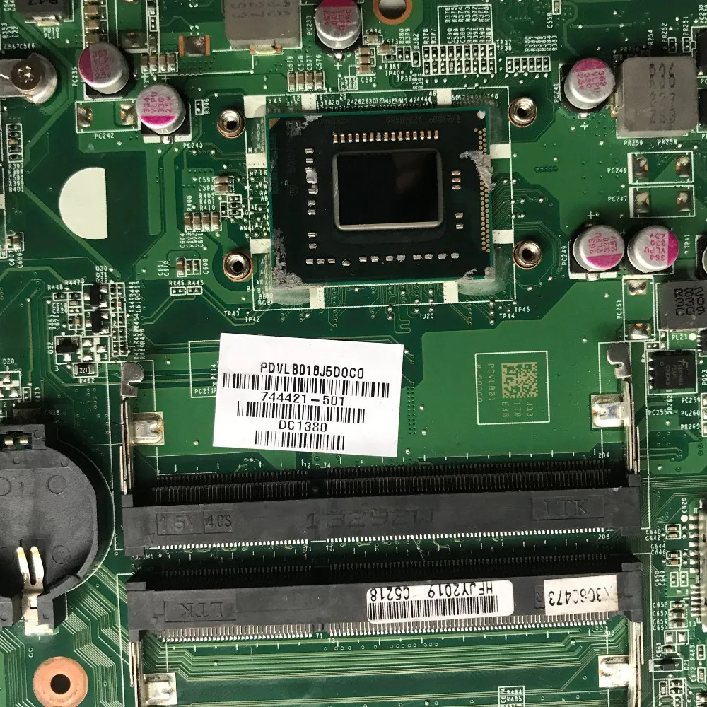 SZWXZY для HP 14-B 14-B109WM материнская плата ноутбука с процессором 877 1 4 ГГц DA0U33MB6E1 744421-501