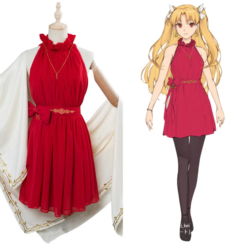 Fate Grand Order FGO Ereshkigal косплей костюм наряд на День святого Валентина событие женщины