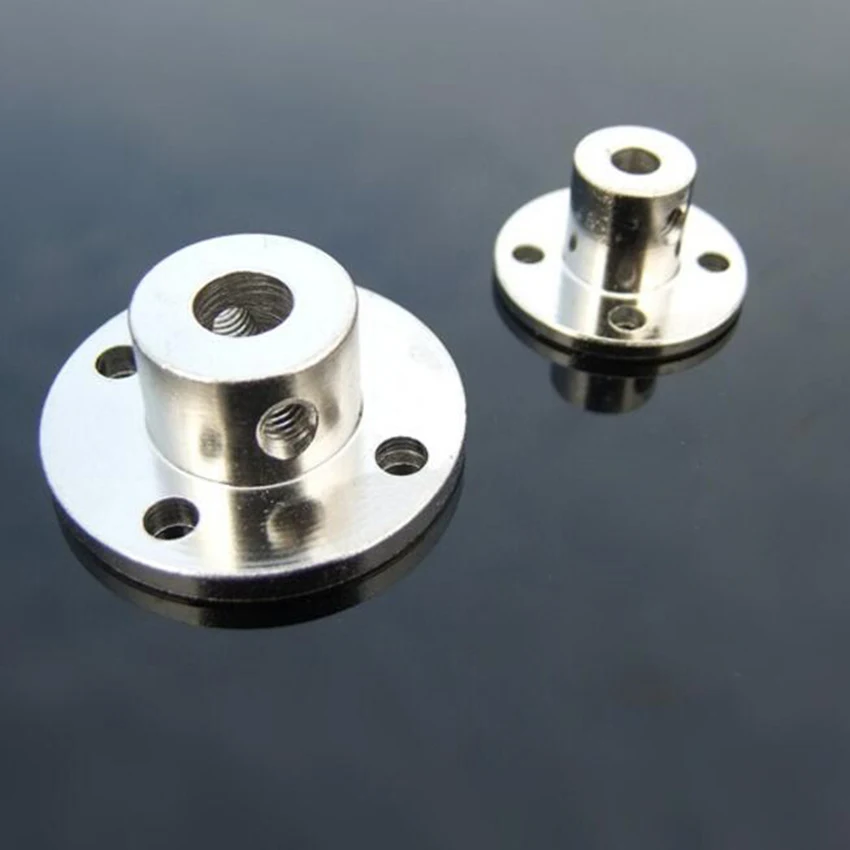 Rigid Flange Coupling Motor Connector Shaft Axis Bearing Fittings for 3mm-14mm Shaft Sizes image 3