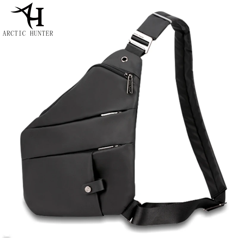 ARCTIC HUNTER/брендовая сумка на грудь, Оксфорд, сумки через плечо, мужская спортивная сумка для путешествий, противоугонная сумка, чёрная сумка-мессенджер