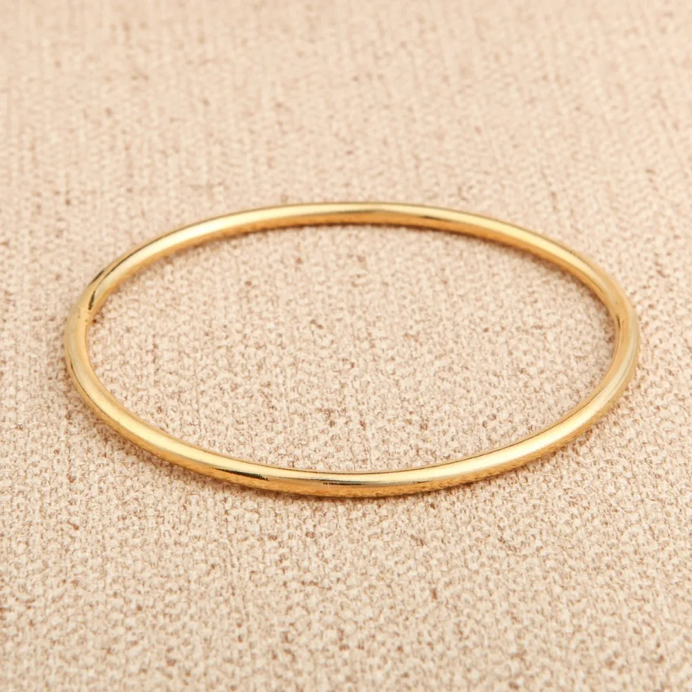 Новый Эфиопский круглый очаровательный женский простой браслет из Дубая для