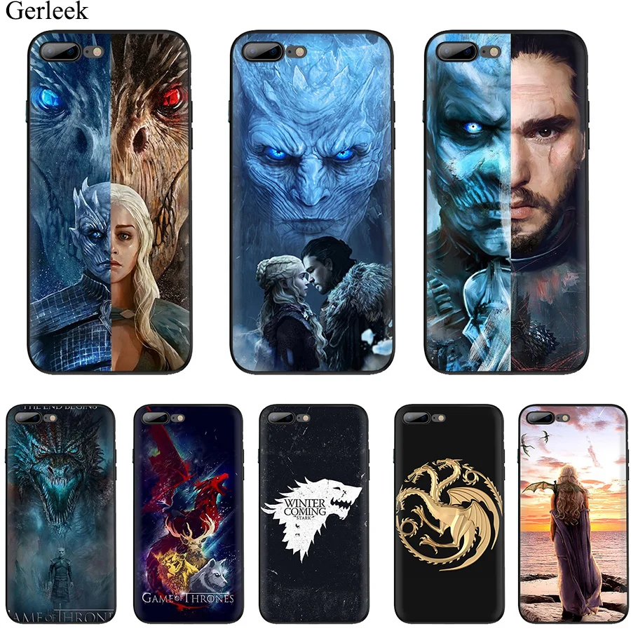 Чехол для мобильного телефона Throne game iPhone 11 Pro X XR XS Max 6 6s 7 8 Plus 5 5S SE Защитная крышка