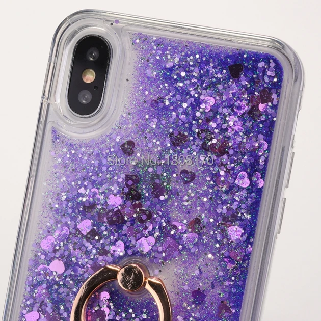 Чехол из ТПУ для IPhone X 8 7 6 6S Plus 5 5S SE Diamond Lover Dynamic Glitter Cover 50 шт. | Мобильные телефоны и