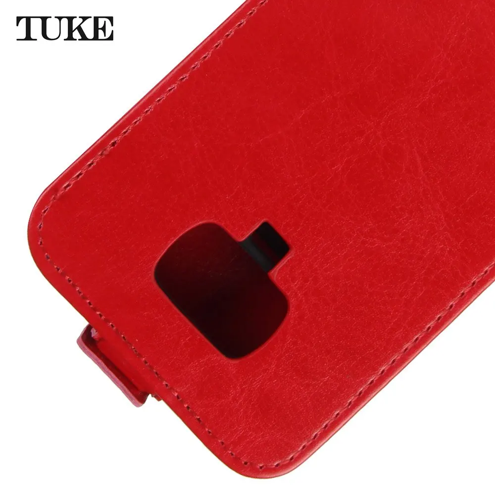 Чехол TUKE из искусственной кожи Защитная задняя флип Обложка ретро модные