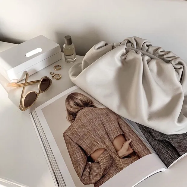Новинка, высокое качество, коровья кожа, сумка на плечо, женская, простая, сплошная, Пельменная, посылка, для девушек, индивидуальная, большая вместительность, сумки
