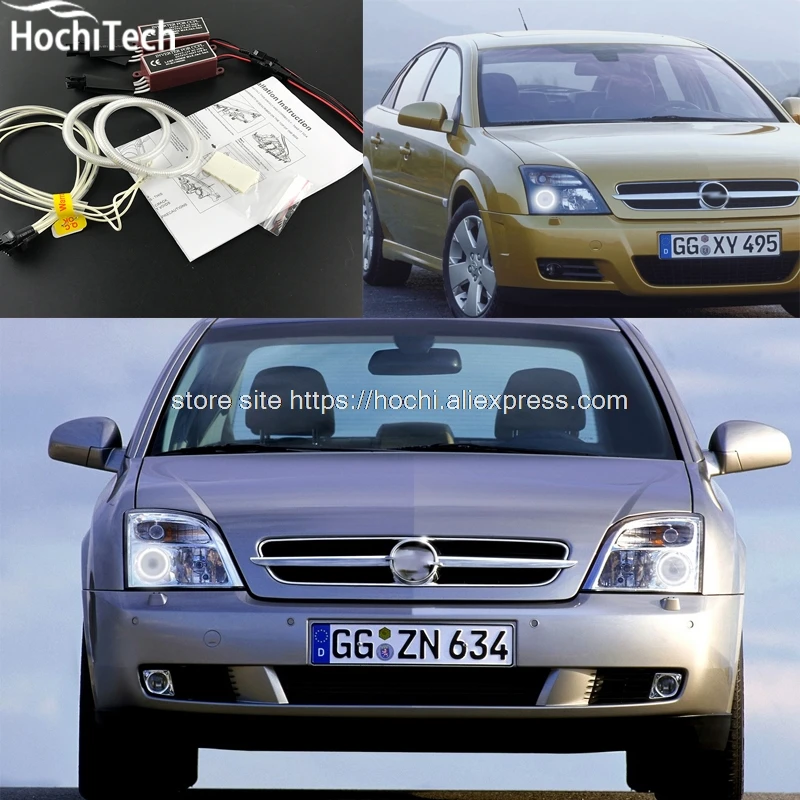 Комплект для фар HochiTech Excellent CCFL Angel Eyes ультраяркая подсветка Opel Vectra C 2002 2003