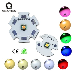 10 шт CREE XPE XP-E 1 Вт-3 Вт 3535 SMD высокомощный светодиодный излучатель диод нейтральный белый теплый белый красный синий зеленый желтый