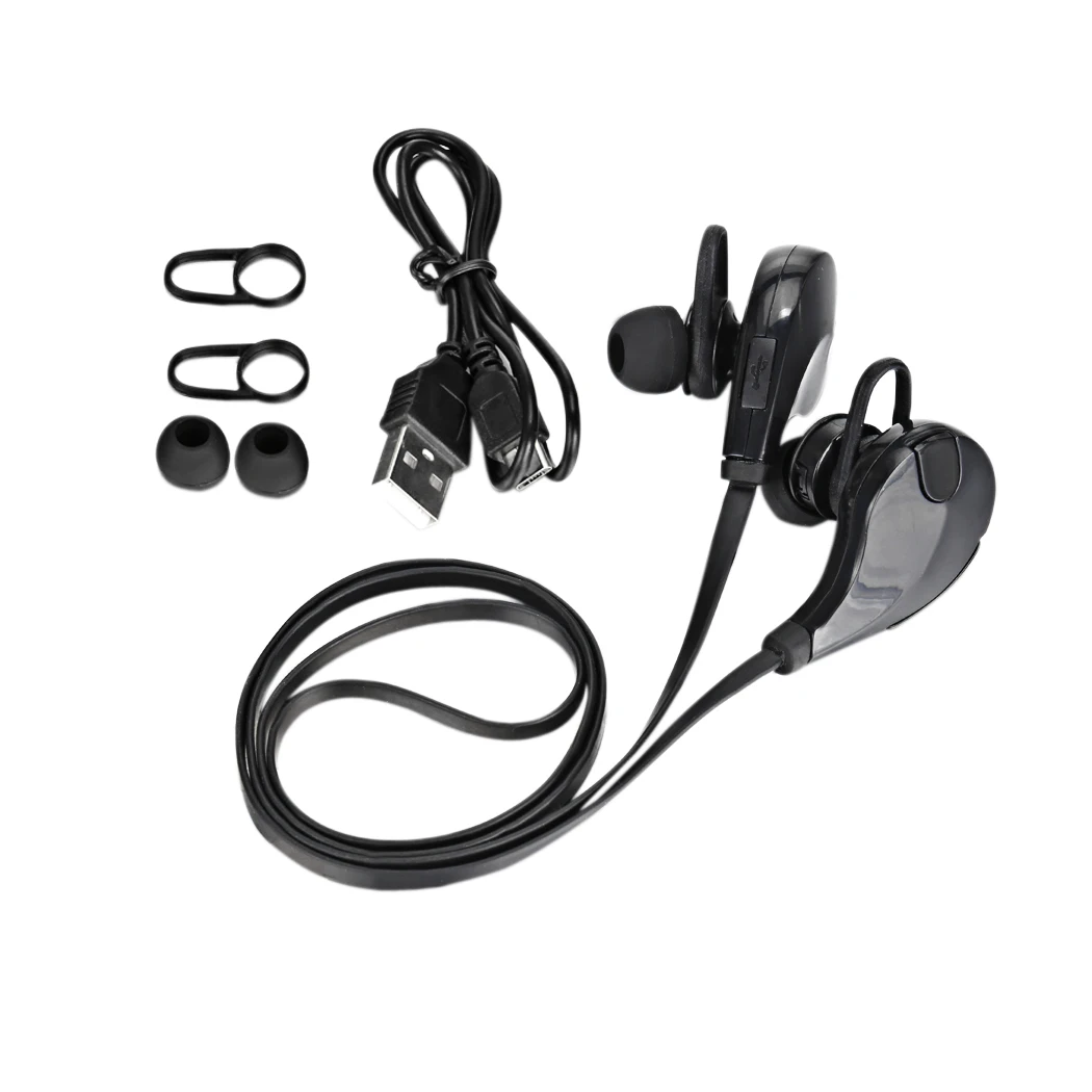 Bluetooth 4 0 наушники Спорт Бег Беспроводной Стерео шейным гарнитура с микрофоном 8 H