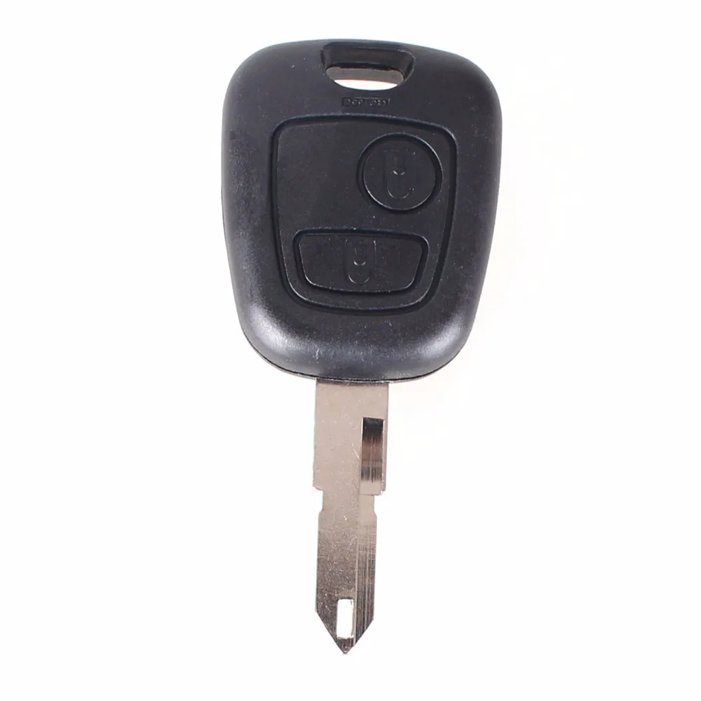 KEYYOU 2 кнопки дистанционного ключа автомобиля для Peugeot 206 306 405 433 МГц ключ