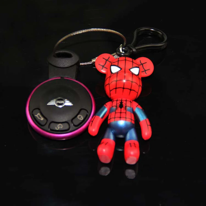 Cartoon Popobe Bear MOMO Keychain Keyring Bomgom Gloomy Vintl Plastic Ornaments Pendant Kids Toys Doll Car Accessories | Автомобили и
