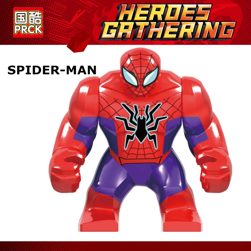 30 шт./лот Халк Капитан Марвел Супер Герои строительные блоки игрушки Мстители 4