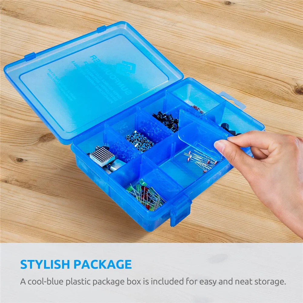 Суперстартовый Обучающий набор SunFounder для Raspberry Pi 4B 3B + 2B B A Zero с