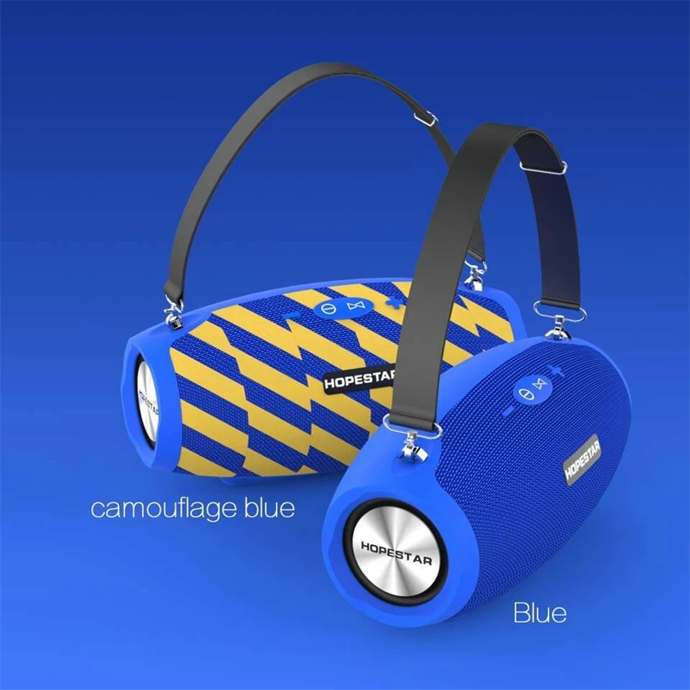 HOPESTAR H26 регби беспроводной портативный Bluetooth динамик стерео Саундбар бас