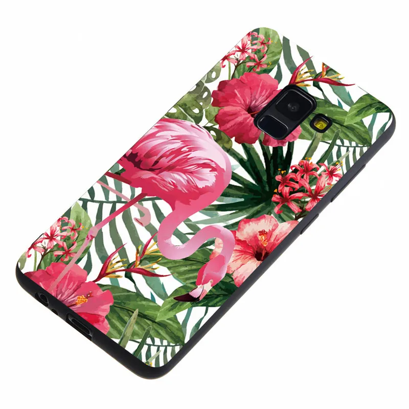 Чехол для телефона samsung J8 J3 J4 J6 2018 J5 J7 Prime J1 J2 2016 Lovely Heart ожерелье с Мрамор цветы