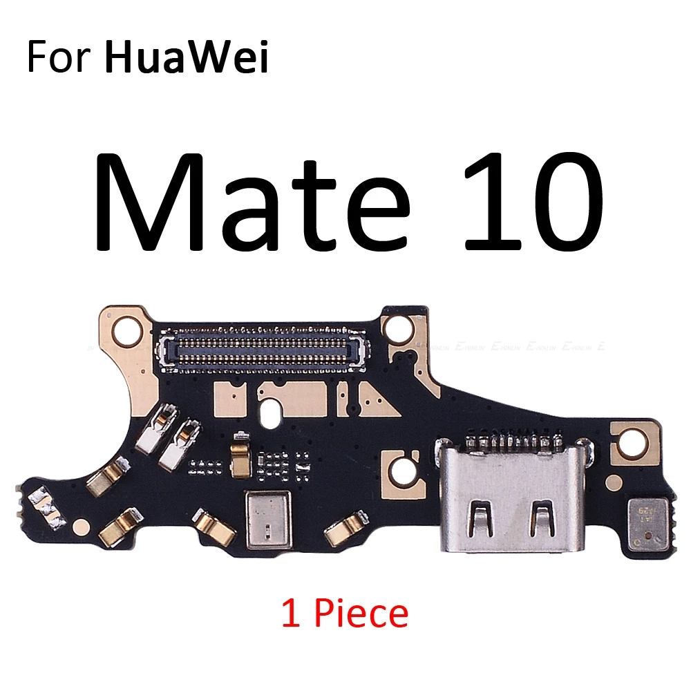 Разъем для зарядного порта гибкий кабель с микрофоном HuaWei Mate 20 10 9 Pro Lite P Smart Plus