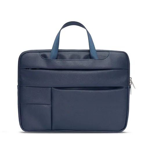 Dark Blue Бренд aigreen сумка для ноутбука 1", 13,3", 1", 15,4", 15," сумка чехол для Macbook Air Pro 13", 1", Прямая поставка AK01 - Цвет: Dark Blue
