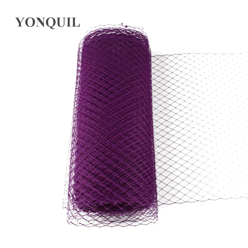 Rouge или 26 Цвет 10 &quot(25 см) клетка Veiling шляп шляпа с вуалью Сделай Сам DIY бигуди для