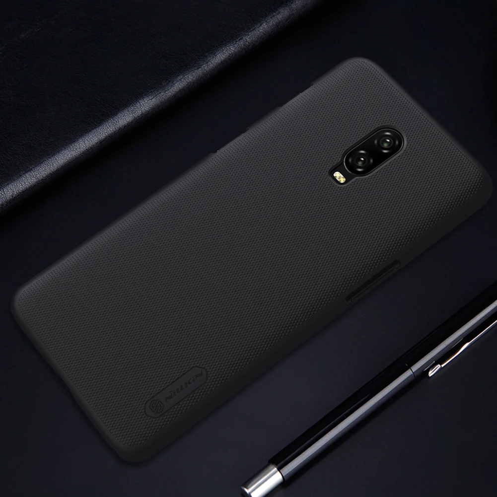 Чехол для OnePlus 6T Nillkin матовый защитный жесткий чехол бампер Подарочный