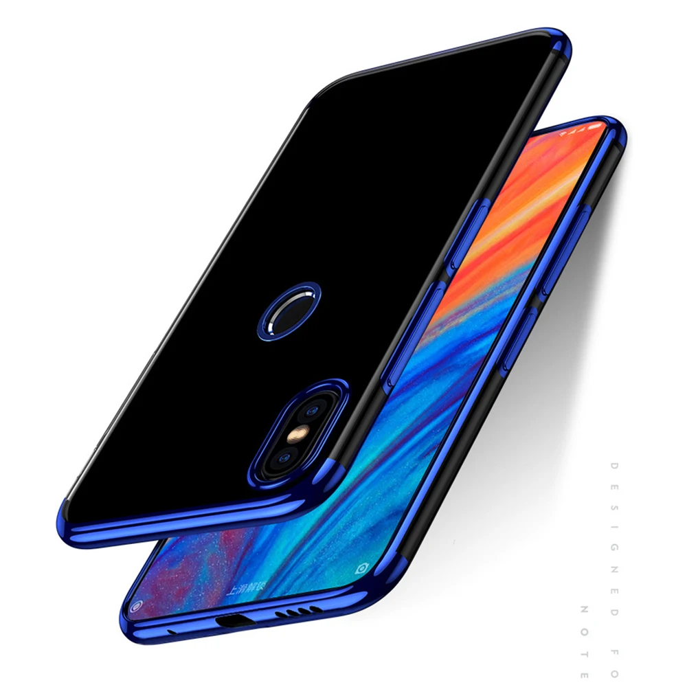 Cover For Xiaomi MI Mix 2S Case Soft Laser Plating Transparent Xiomi Mi Redmi 5 Plus A1 Mix2 MiA1 6 |