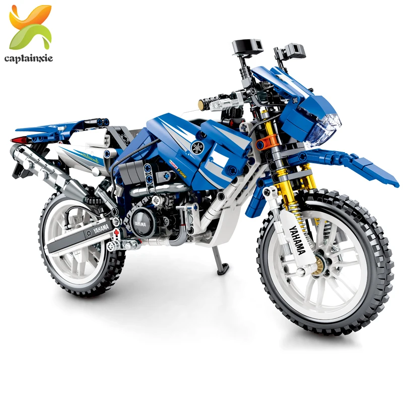 799 шт. строительные блоки для мотоциклов Technic Car DIY экшен кирпичи собранные